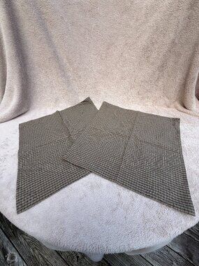 Park Designs Plaid Cloth Napkins Set of 2 Cotton Country Farmhouse Green Red